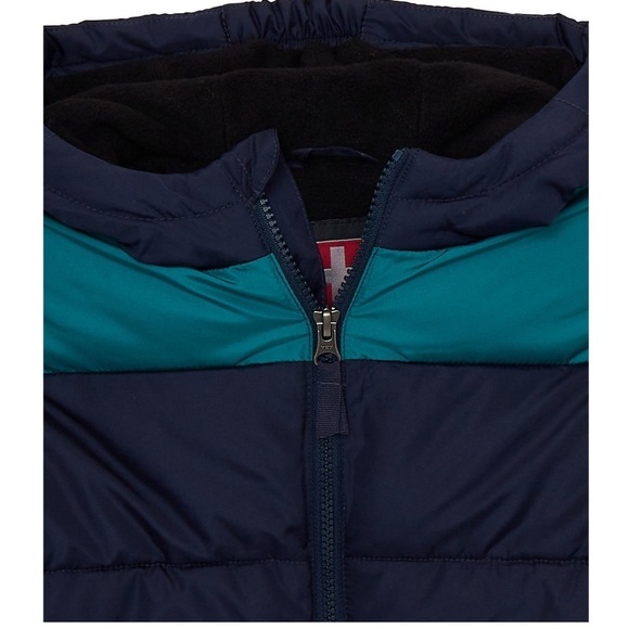 Swiss tech boys jacket 4/5 navy green - Picture 3 of 3